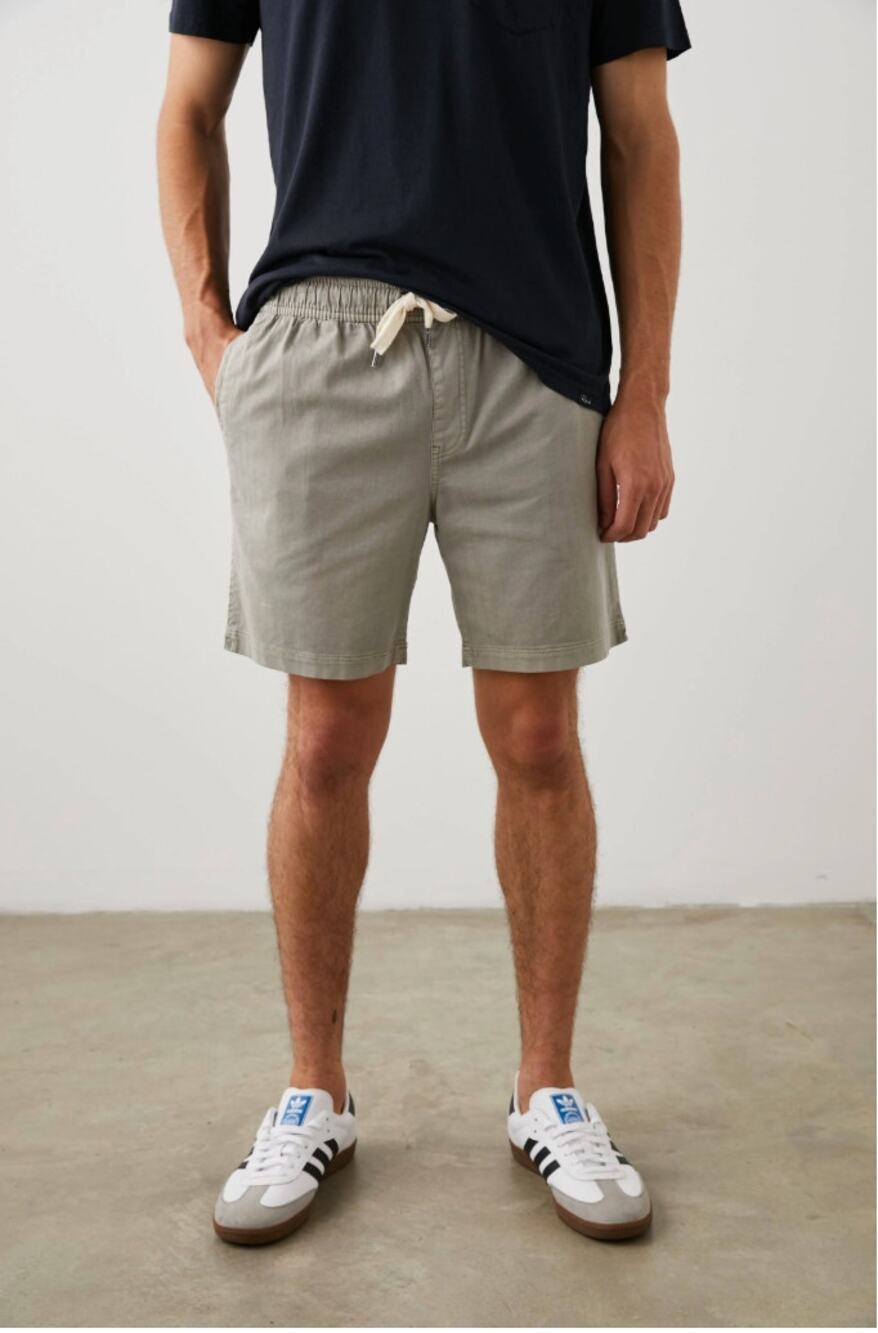 Rails Cruz Shorts Washed Grey XL Extra Large